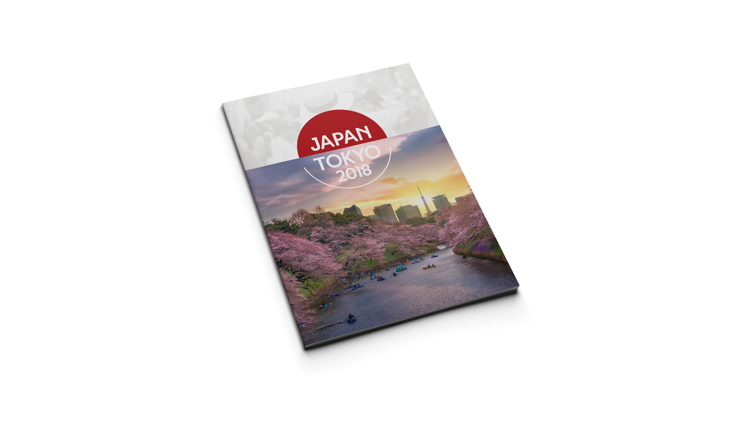 Cover of Japan / Tokyo 2018 tourism guide magazine.